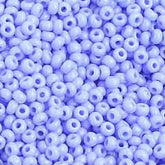 10/0 Preciosa Seed Beads Opaque Pale Blue